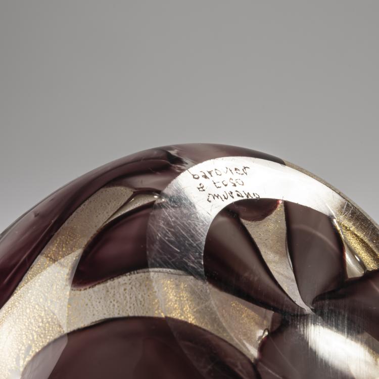 Bild 3 zu Objekt, Vase 'Fiamme', um 1957, Ercole Barovier, Barovier & Toso, Murano, 164C 631