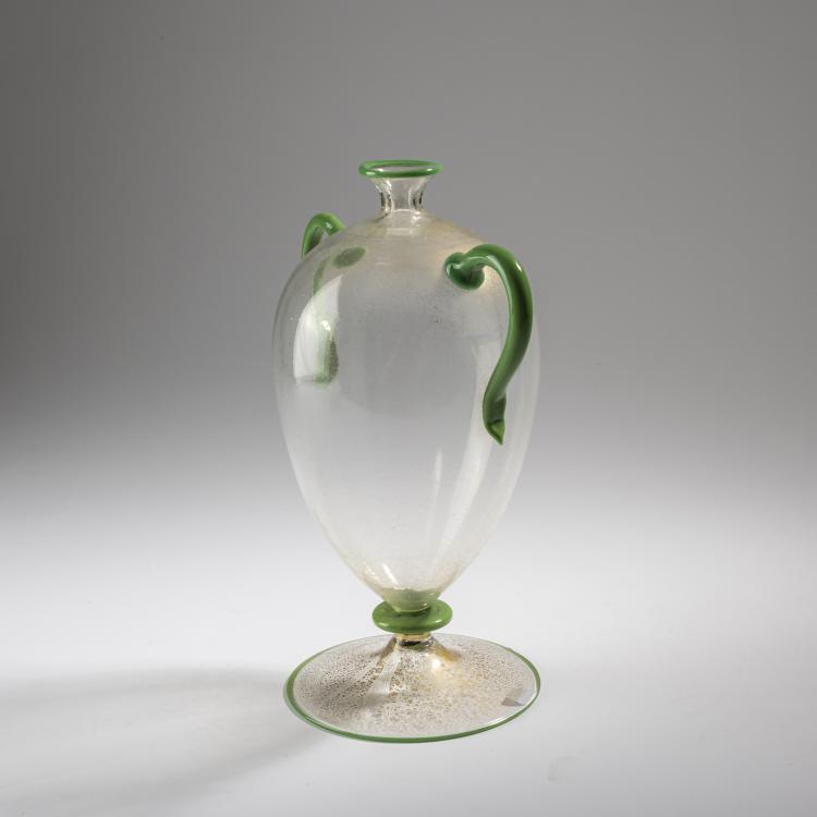 Bild 2 zu Objekt, Henkelvase, um 1930, Ercole Barovier, Barovier & C., Vetreria artistica, Murano, 164C 517