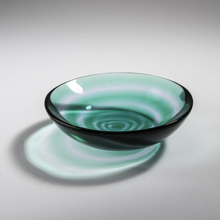 Hauptbild zu Objekt, 'Siderale' bowl, 1952, Flavio Poli, Seguso Vetri d'Arte, Murano, 164C 654