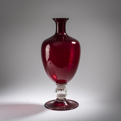 Tall 'A bolle' vase, 1921-25