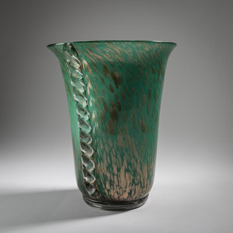 Bild 1 zu Objekt, Vase, 1930s, Ercole Barovier, Barovier & C., Vetreria artistica, Murano, 164C 520