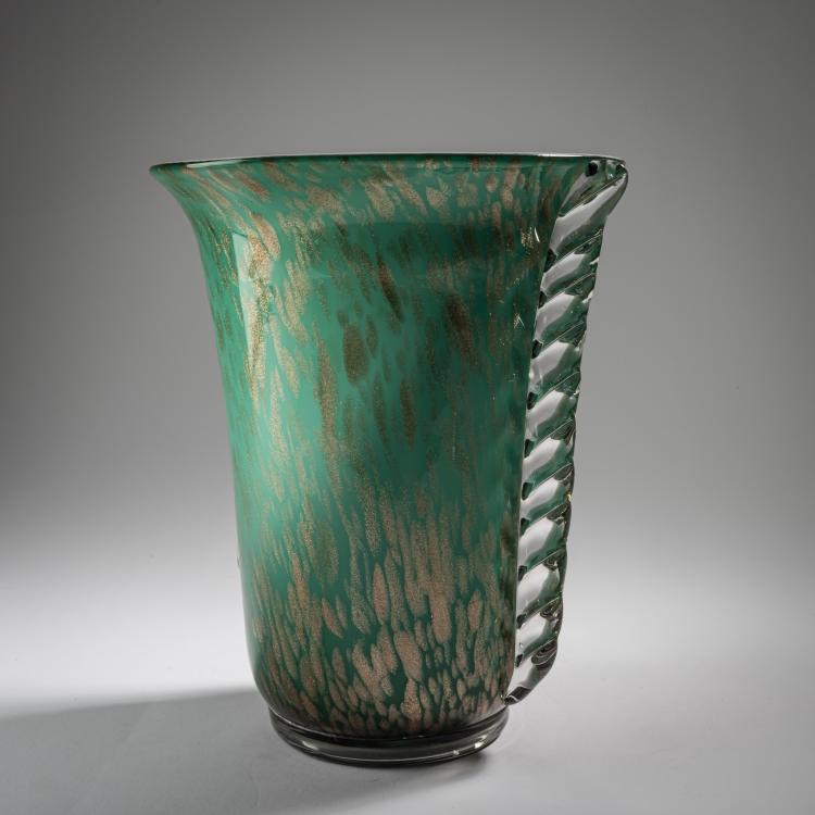 Bild 3 zu Objekt, Vase, 1930s, Ercole Barovier, Barovier & C., Vetreria artistica, Murano, 164C 520