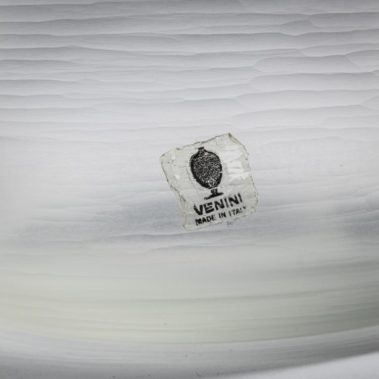 Bild 3 zu Objekt, 'High Society' bottle with stopper, c. 1980, Venini & C., Murano, 164C 612