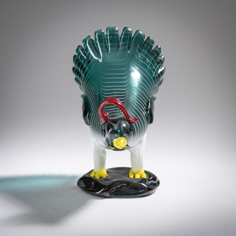 Bild 1 zu Objekt, 'Gallina', 1953, Fulvio Bianconi, Venini & C., Murano, 164C 619
