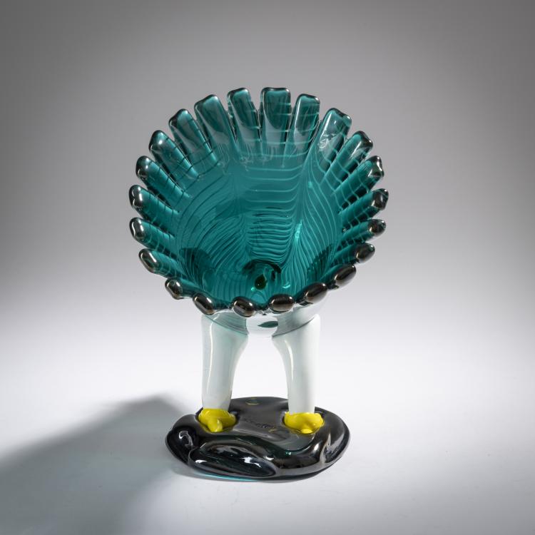 Bild 4 zu Objekt, 'Gallina', 1953, Fulvio Bianconi, Venini & C., Murano, 164C 619