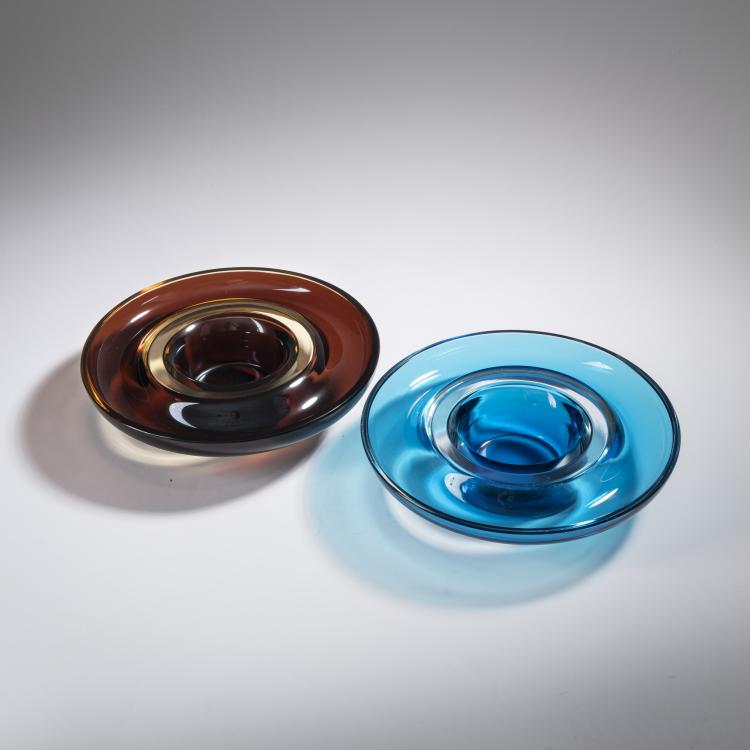 Bild 2 zu Objekt, Two candlesticks, c. 1960, Venini & C., Murano, 164C 592