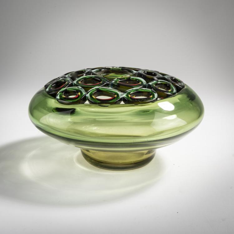 Hauptbild zu Objekt, 'Incalmo' vase, c. 1965-68, Anzolo Fuga, A.Ve.M., Murano, 164C 697