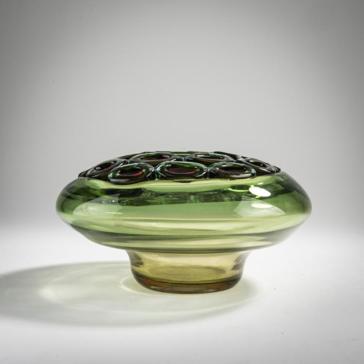 Bild 1 zu Objekt, 'Incalmo' vase, c. 1965-68, Anzolo Fuga, A.Ve.M., Murano, 164C 697