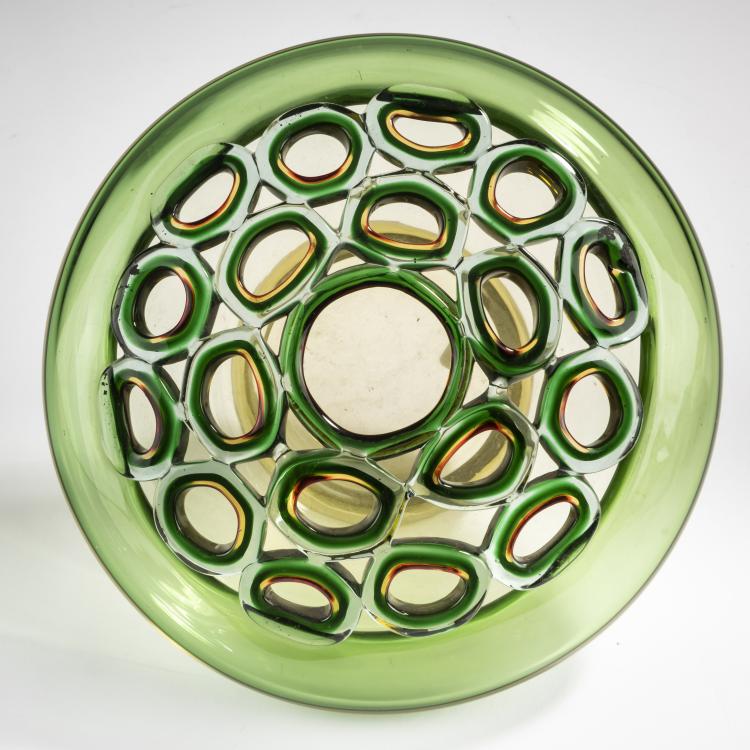 Bild 2 zu Objekt, 'Incalmo' vase, c. 1965-68, Anzolo Fuga, A.Ve.M., Murano, 164C 697