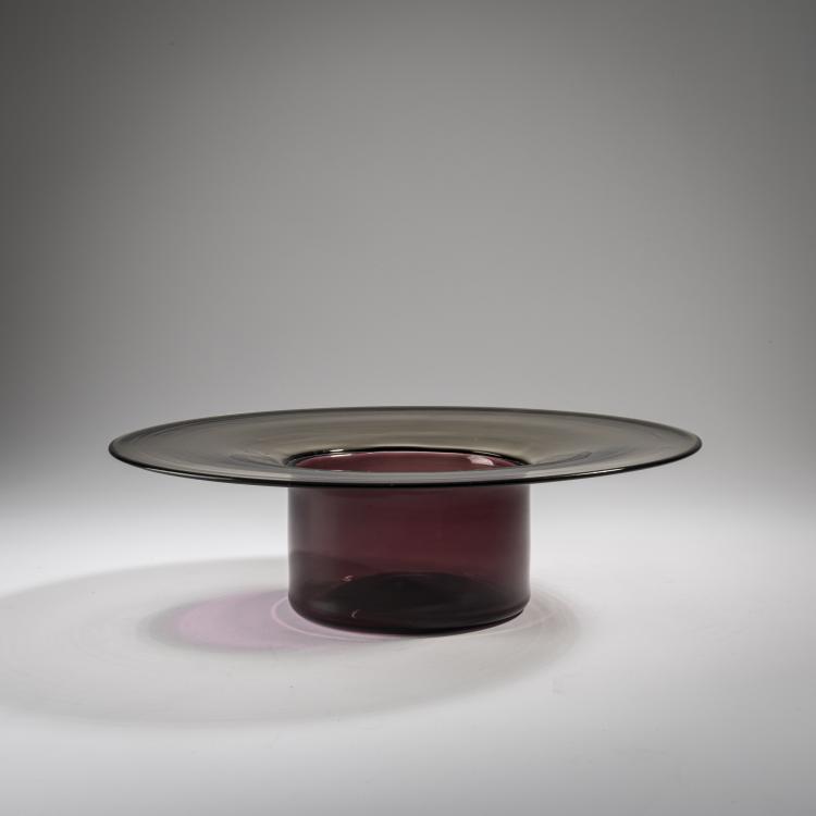 Hauptbild zu Objekt, 'Gondoliere' bowl, 1966, Tapio Wirkkala, Venini & C., Murano, 164C 595