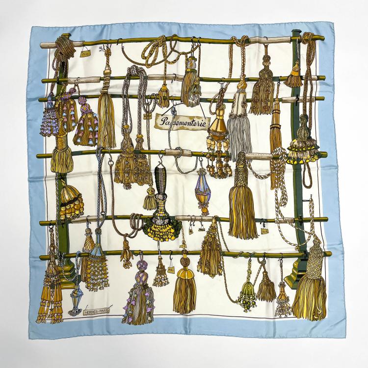 Hauptbild zu Objekt, 'Passementerie' scarf, 1960, Fran&ccedil;oise Heron, Herm&egrave;s, Paris, 166D 543