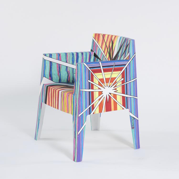 Hauptbild zu Objekt, Unique armchair, 2022, Philippe Starck,Val&eacute;rie Sal&eacute;e, Driade, Caorso, 164B 506