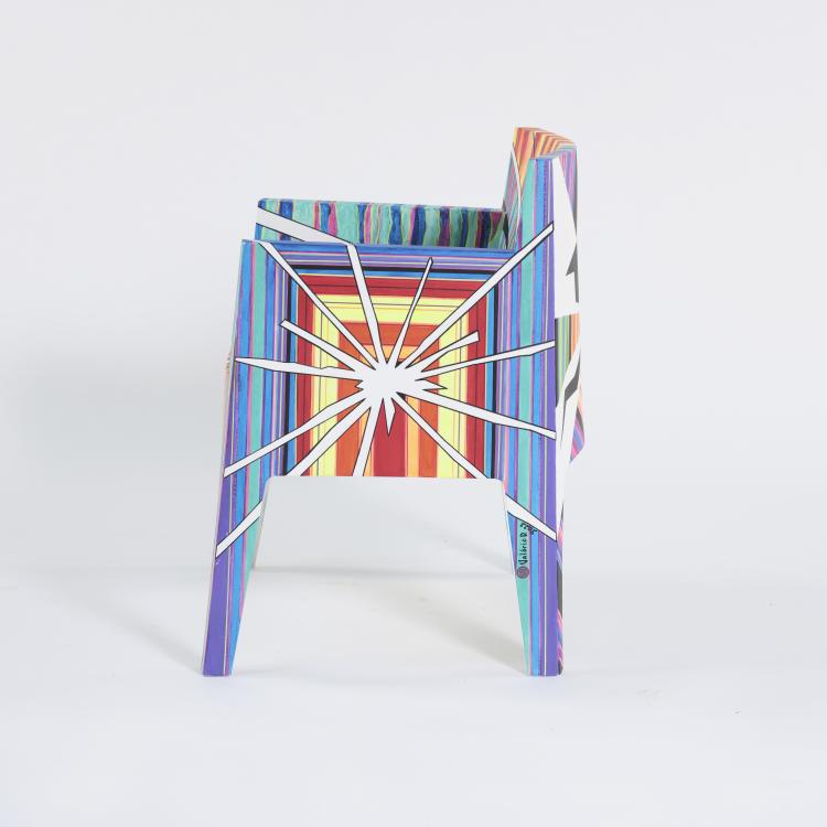 Bild 4 zu Objekt, Unique armchair, 2022, Philippe Starck,Val&eacute;rie Sal&eacute;e, Driade, Caorso, 164B 506