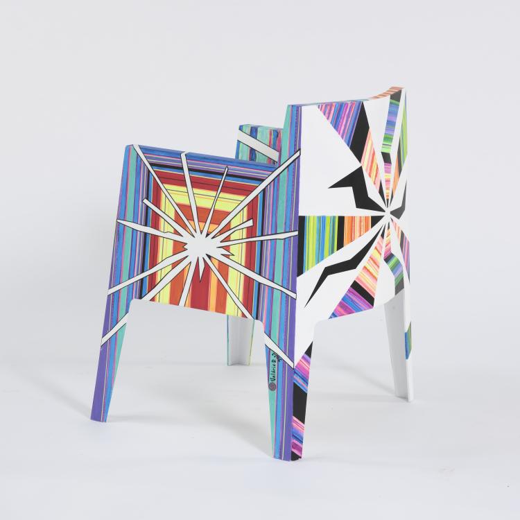 Bild 5 zu Objekt, Unique armchair, 2022, Philippe Starck,Val&eacute;rie Sal&eacute;e, Driade, Caorso, 164B 506