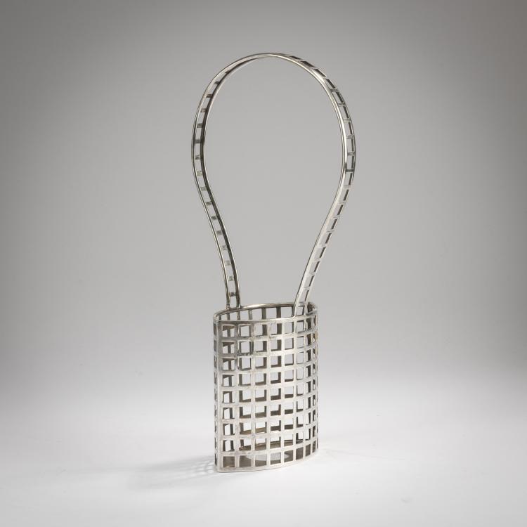 Hauptbild zu Objekt, Blumenkorb, 1906, Josef Hoffmann, Wiener Werkst&auml;tte, 166A 13