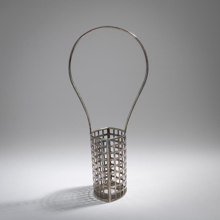 Bild 1 zu Objekt, Blumenkorb, 1906, Josef Hoffmann, Wiener Werkst&auml;tte, 166A 13