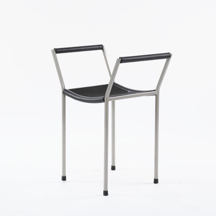 Hauptbild zu Objekt, 'Millepunti' stool, 1984, Maurizio Peregalli, Zeus, Savonarola, 164A 253