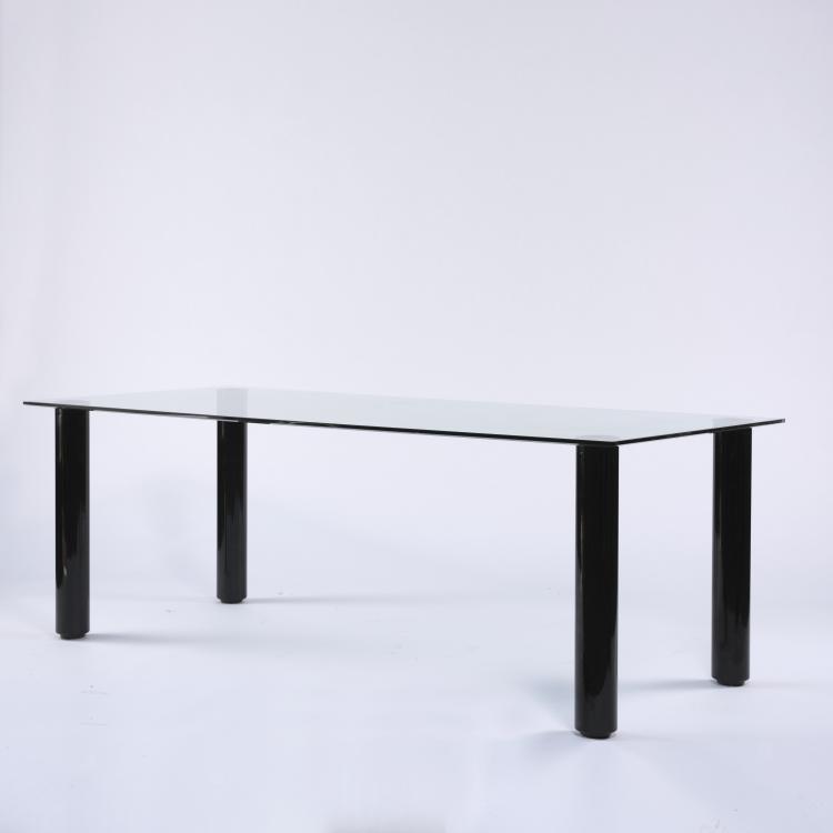 Hauptbild zu Objekt, 'Marcuso 2532' table, 1970, Marco Zanuso, Zanotta, Nova Milanese, 164A 205