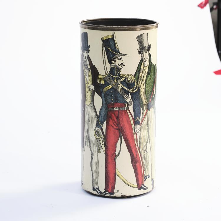 Bild 1 zu Objekt, Umbrella stand 'Costumi maschili', 1950/60s, Piero Fornasetti, Fornasetti, Mailand, 164A 180