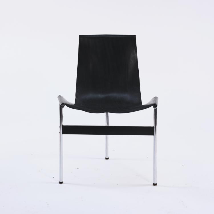 Hauptbild zu Objekt, 'T-chair - 3LC', 1952/53, William Katavolos,Ross Franklin Littell,Douglas Kelley, Laverne International oder ICF Cadsana, Mailand, 164B 294