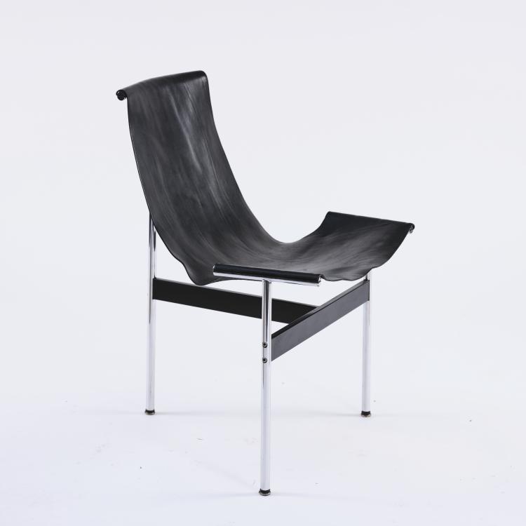 Bild 1 zu Objekt, 'T-chair - 3LC', 1952/53, William Katavolos,Ross Franklin Littell,Douglas Kelley, Laverne International oder ICF Cadsana, Mailand, 164B 294