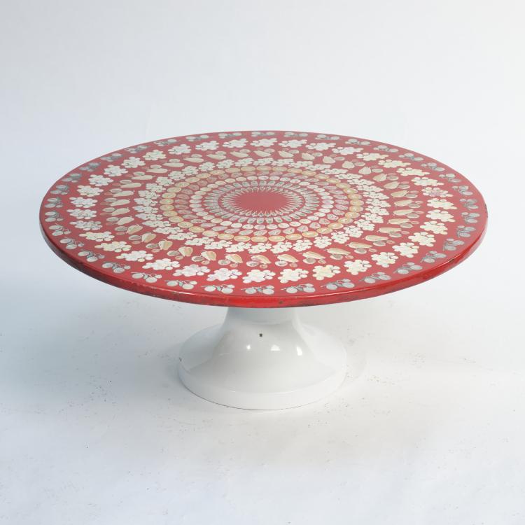 Bild 1 zu Objekt, Sofatisch 'Giro di frutta', 1960er Jahre, Piero Fornasetti, Fornasetti, Mailand, 164A 192