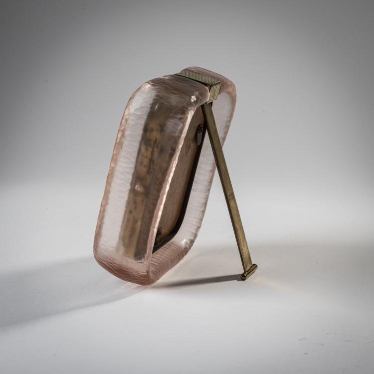 Bild 2 zu Objekt, Tisch-Bilderrahmen 'Battuto', um 1940, Carlo Scarpa, Venini & C., Murano, 164C 558