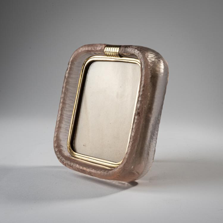 Bild 4 zu Objekt, Tisch-Bilderrahmen 'Battuto', um 1940, Carlo Scarpa, Venini & C., Murano, 164C 558