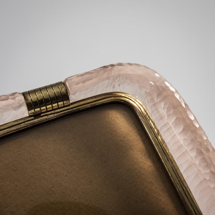 Bild 5 zu Objekt, Tisch-Bilderrahmen 'Battuto', um 1940, Carlo Scarpa, Venini & C., Murano, 164C 558