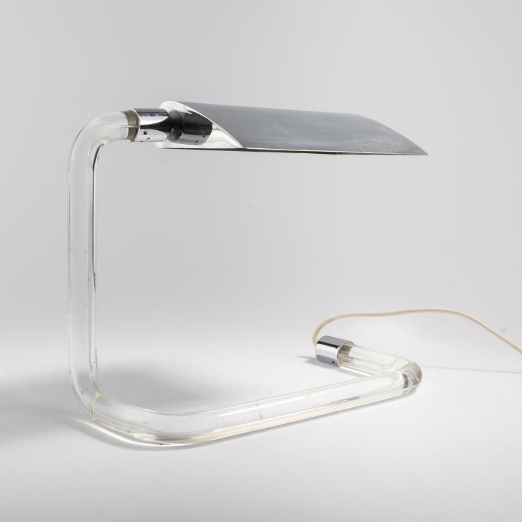 Hauptbild zu Objekt, 'Crylicord' table light, c. 1970, Peter Hamburger, Knoll International, New York, 164B 310
