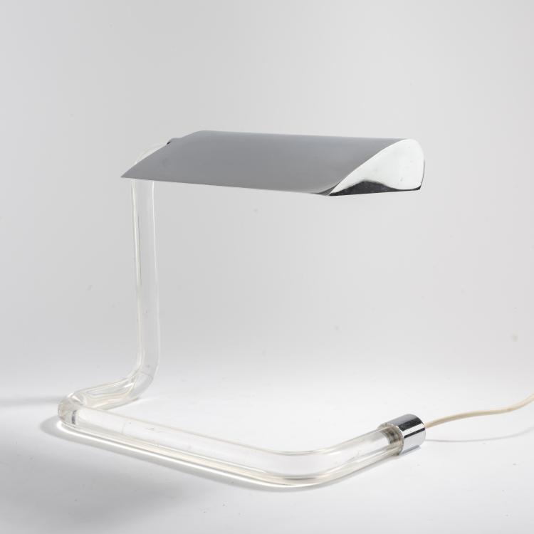 Bild 1 zu Objekt, 'Crylicord' table light, c. 1970, Peter Hamburger, Knoll International, New York, 164B 310