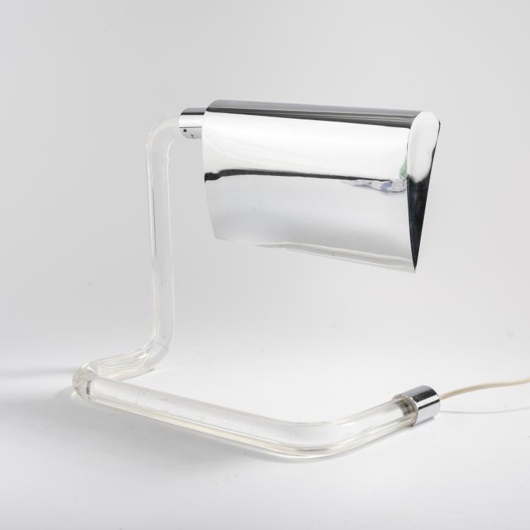Bild 2 zu Objekt, 'Crylicord' table light, c. 1970, Peter Hamburger, Knoll International, New York, 164B 310