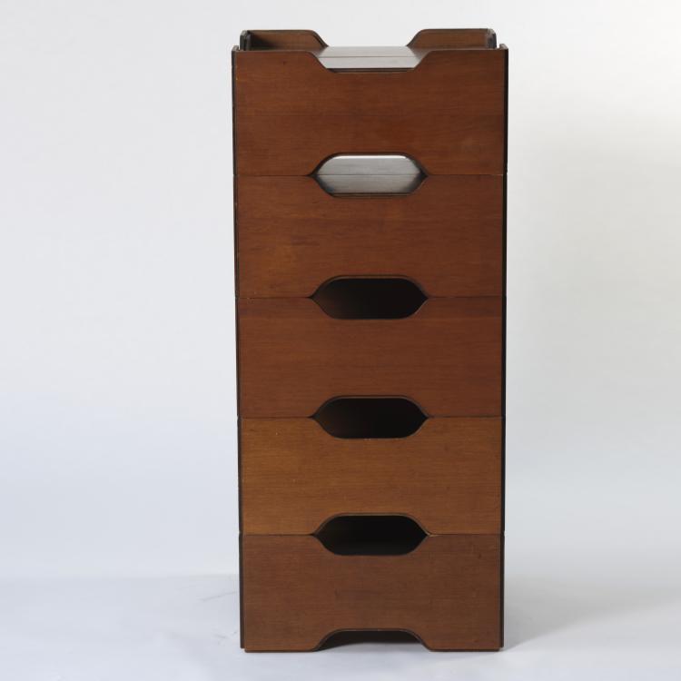 Bild 1 zu Objekt, F&uuml;nf Aufbewahrungscontainer, um 1970, Luigi Massoni,Erminio Bottura, Fratelli Boffi, Lentale sul Seveso, 164A 225