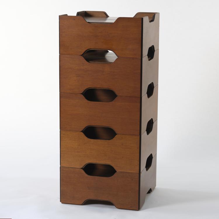 Bild 2 zu Objekt, F&uuml;nf Aufbewahrungscontainer, um 1970, Luigi Massoni,Erminio Bottura, Fratelli Boffi, Lentale sul Seveso, 164A 225