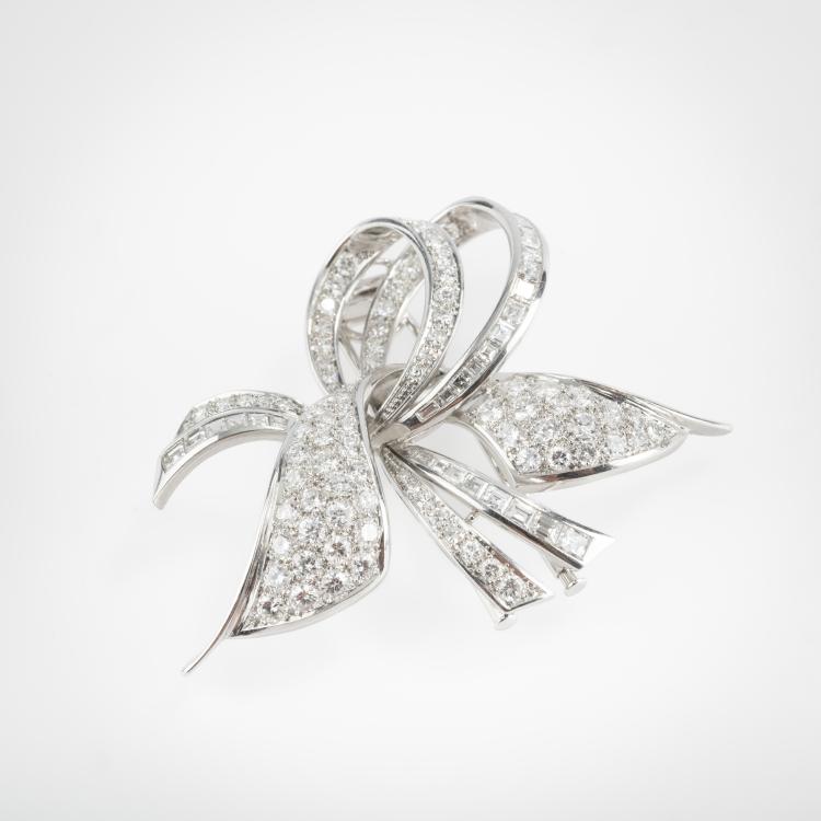 Bild 1 zu Objekt, Art D&eacute;co Brosche, Braun, Mannheim, 166D 583