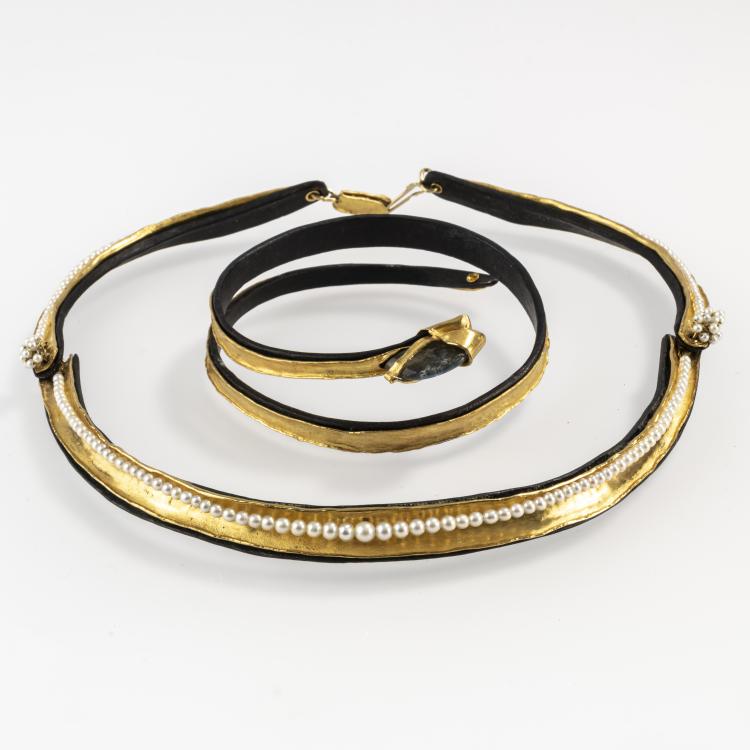 Bild 1 zu Objekt, Necklace and bracelet, 1970s, Francesco Pavan, 166C 409
