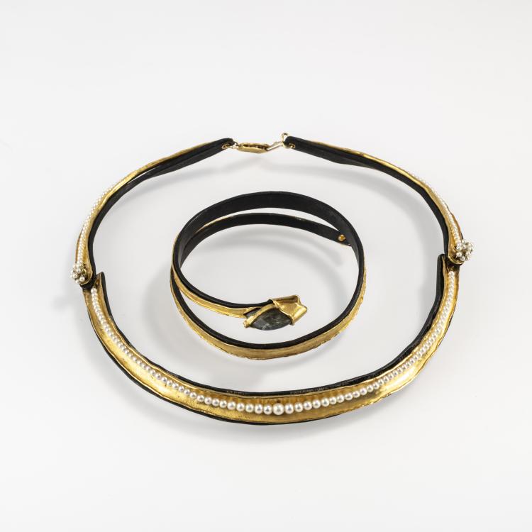 Bild 3 zu Objekt, Necklace and bracelet, 1970s, Francesco Pavan, 166C 409