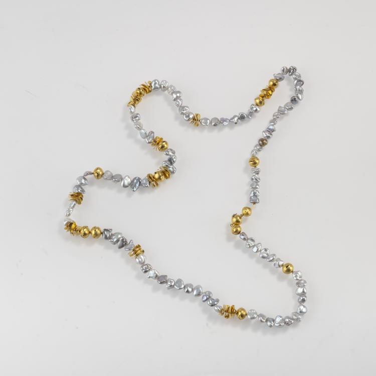 Hauptbild zu Objekt, Necklace, 1970s, Othmar Zschaler, 166C 399