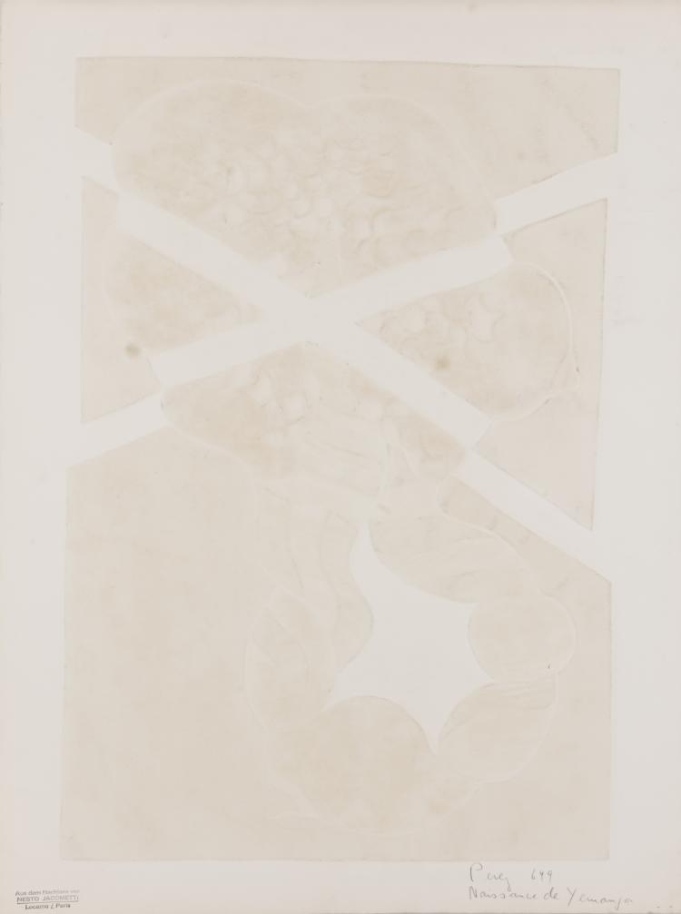 Bild 2 zu Objekt, 'Naissance de Yemanja', 1971, Rossini Quintas Perez, L'&OElig;uvre Grav&eacute;e, 166B 248