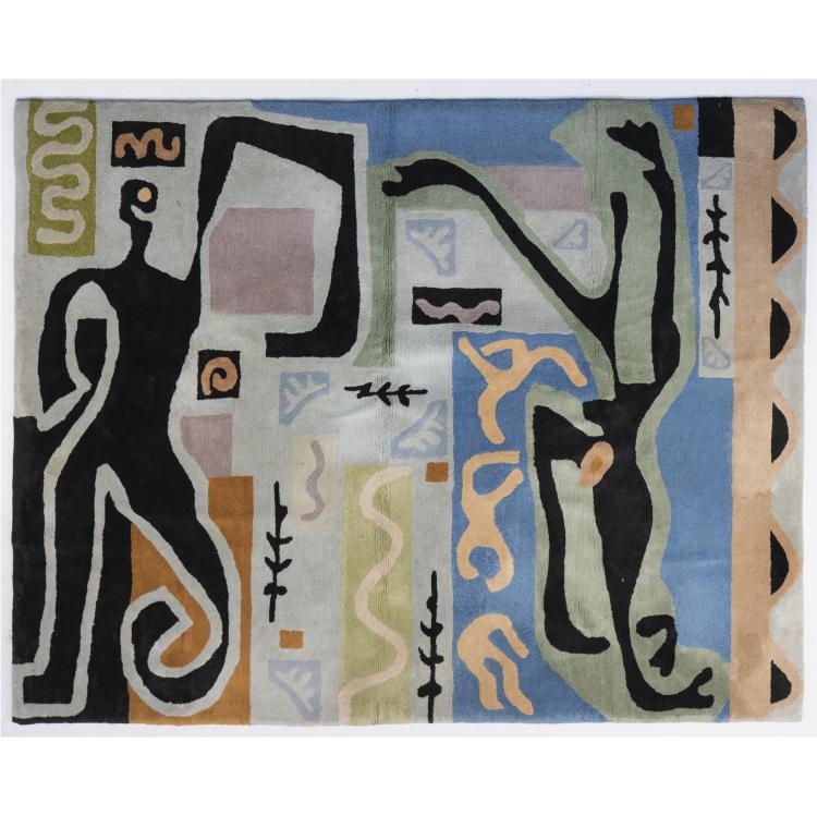 Hauptbild zu Objekt, Carpet, c. 1955, Le Corbusier Charles-&Eacute;douard Jeanneret-Gris, Breuss, Franciscus, Wien, 164B 473