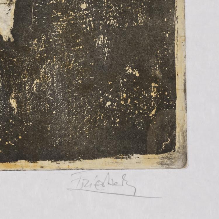 Bild 1 zu Objekt, 'Cr&eacute;puscule d'octobre', 1959, Johnny Friedlaender, L'&OElig;uvre Grav&eacute;e, 166B 224