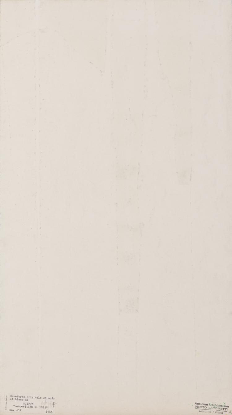 Bild 2 zu Objekt, 'Composition I 1965' and 'Composition III 1965', 1965, James Guitet, L'&OElig;uvre Grav&eacute;e, 166B 227