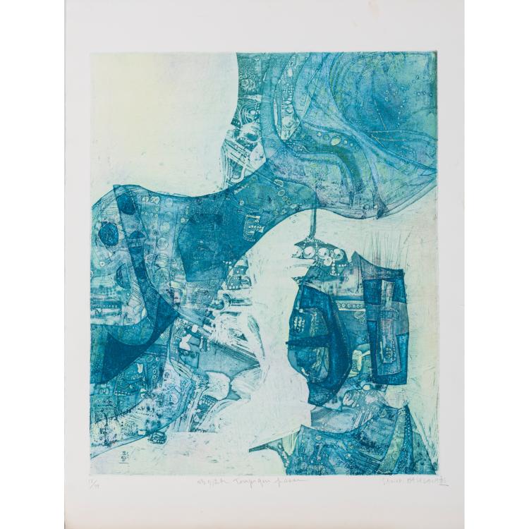 Hauptbild zu Objekt, 'Temps qui passe', 1971, Shōichi Hasegawa, L'&OElig;uvre Grav&eacute;e, 166B 229