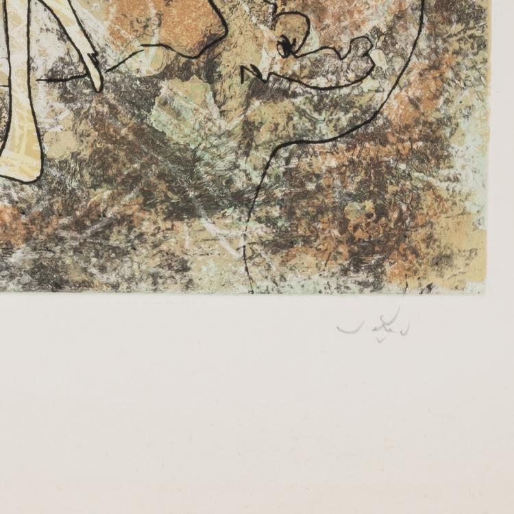 Bild 1 zu Objekt, 'Viens Voir', 1969, Roberto Sebasti&aacute;n Matta, L'&OElig;uvre Grav&eacute;e, 166B 242