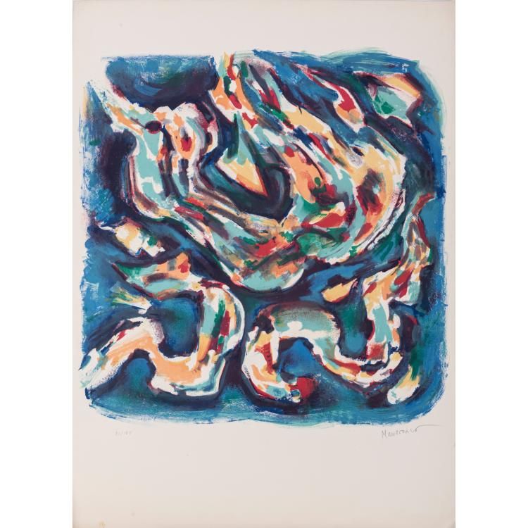 Hauptbild zu Objekt, 'Laudes', 1965, Alfred Manessier, L'&OElig;uvre Grav&eacute;e, 166B 238