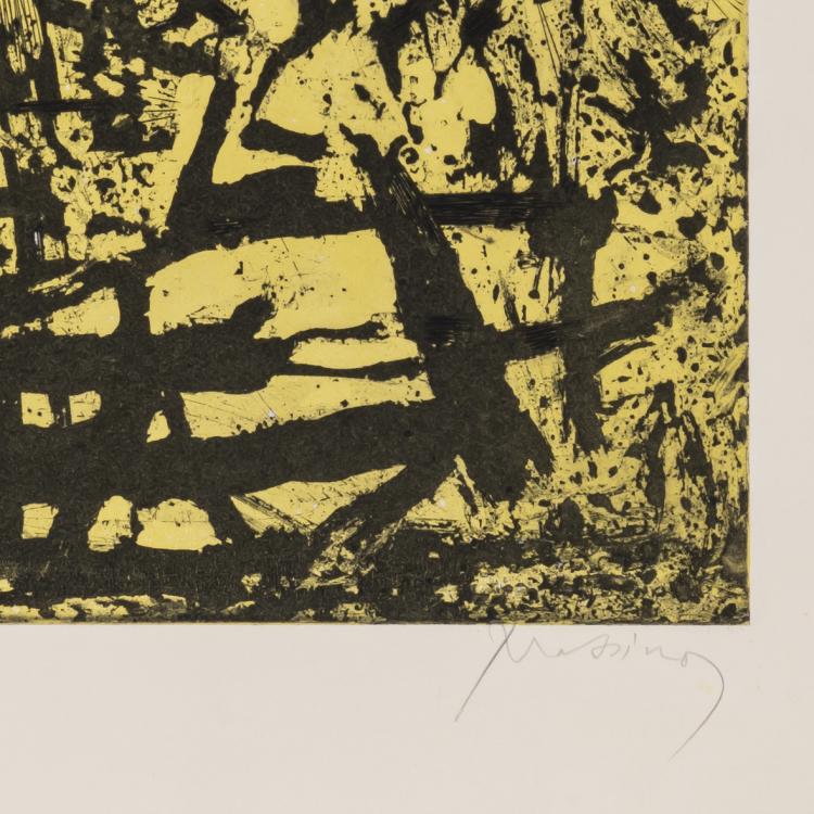 Bild 5 zu Objekt, 'Les Astres', 'Lianes', and 2 Ex. 'L'Arbre et la fleur', 1955/1959, Mario Prassinos, L'&OElig;uvre Grav&eacute;e, 166B 257