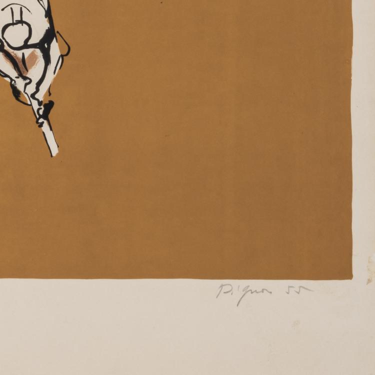 Bild 1 zu Objekt, 'Repiquage de jasmin', 1955, &Eacute;douard Pignon, L'&OElig;uvre Grav&eacute;e, 166B 253