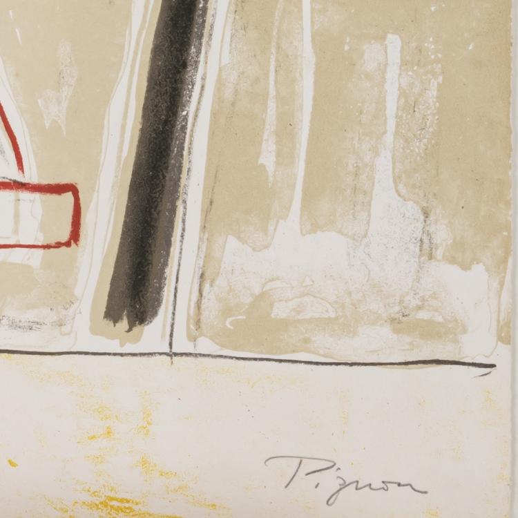 Bild 1 zu Objekt, 'Voilier au port', 1955, &Eacute;douard Pignon, L'&OElig;uvre Grav&eacute;e, 166B 254