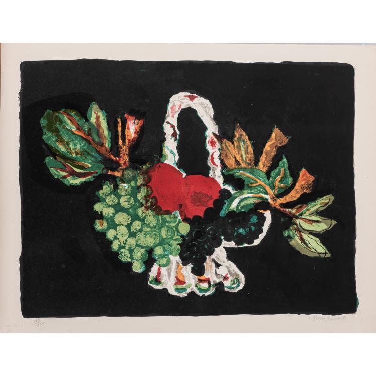 Hauptbild zu Objekt, 'Corbeille de fruits', 1955, Maria Sanmart&iacute;, L'&OElig;uvre Grav&eacute;e, 166B 258