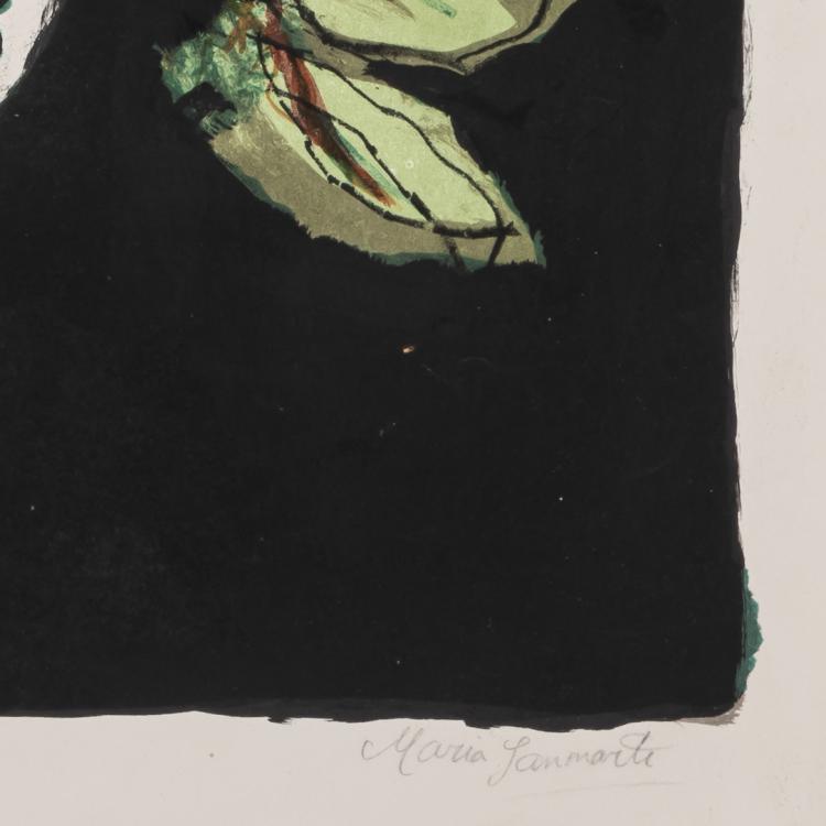 Bild 1 zu Objekt, 'Corbeille de fruits', 1955, Maria Sanmart&iacute;, L'&OElig;uvre Grav&eacute;e, 166B 258